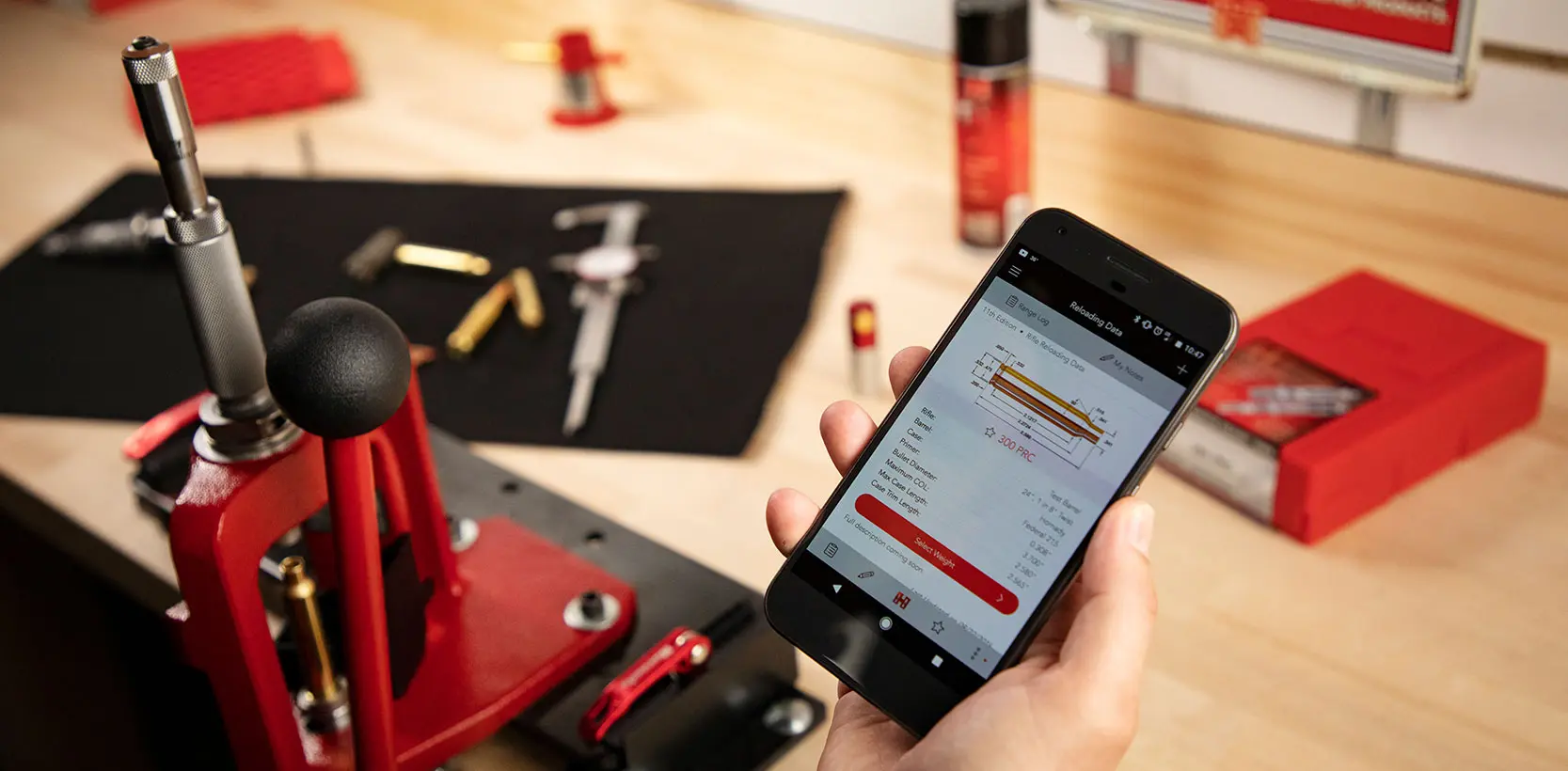 Slide number 43 Hornady®ReloadingApp
All the features of our classic Hornady® Handbook of Cartridge Reloading are now available in app form.
Find Out More
