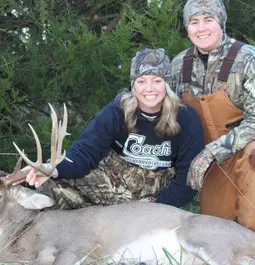Hannah and her Buck