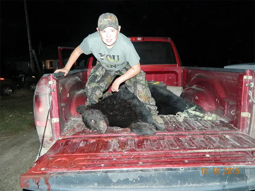Hunting with grandpa