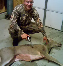 First deer with a pistol
