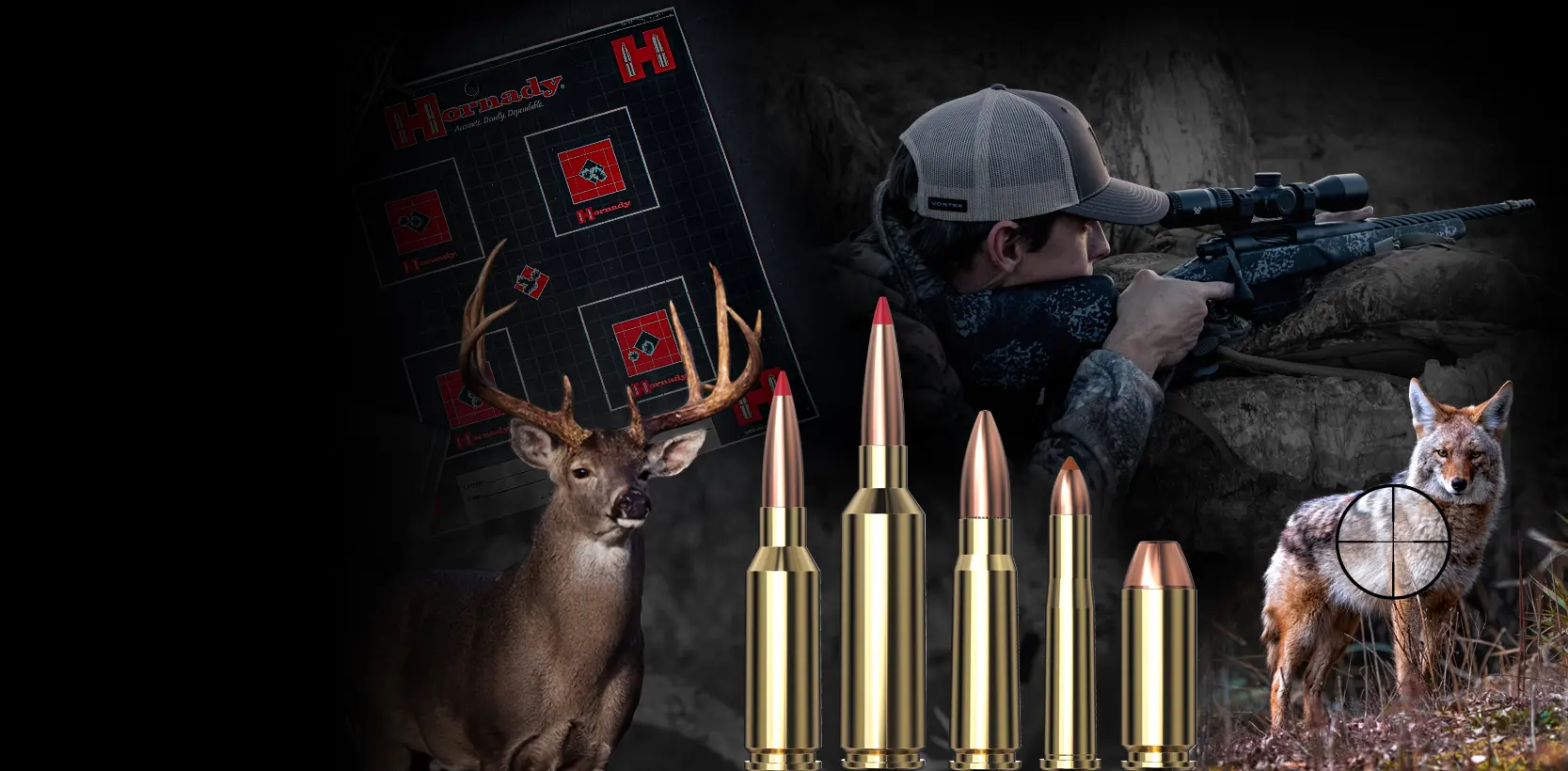 Slide number 4 
NewAmmoOfferings2027
This year we're proud to introduce several exciting additions that build on our heritage of precision and performance. These cartridges exemplify the modern performance shooters expect.
View the New Ammo