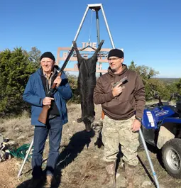 Dad's 1st hog