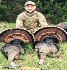 First turkey hunt and scored a double