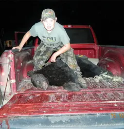 Hunting with grandpa