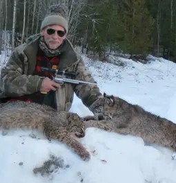 Bobcat with 41 Mag