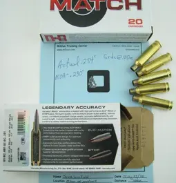 Tight Group Birthday Gift- Thank You Hornady-