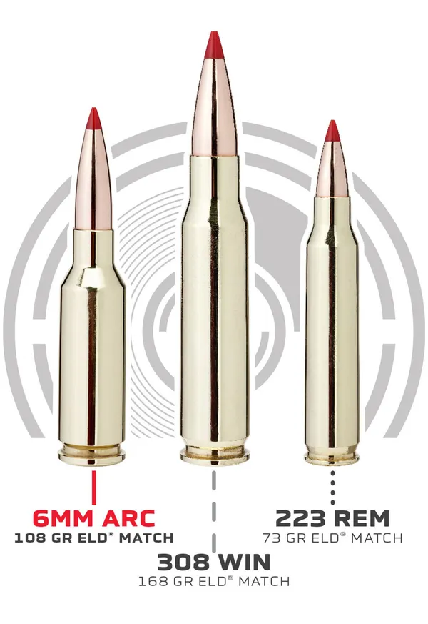 6mm ARC ammo comparison